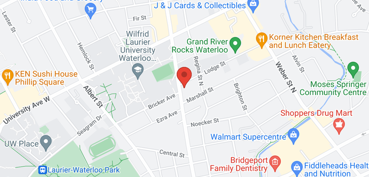 map of 306 -  188 KING Street S